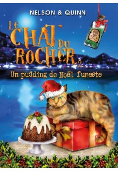 LE CHAT DU ROCHER 2, Un pudding de Noël funeste - Couverture de livre auto édité