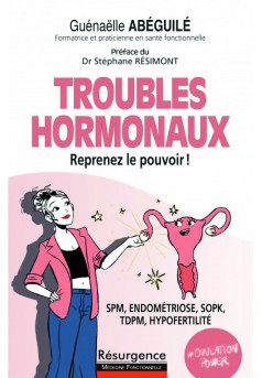 Troubles hormonaux - Couverture Ebook auto édité