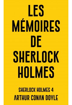 Les mémoires de Sherlock Holmes - Couverture Ebook auto édité
