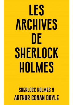 Les archives de Sherlock Holmes - Couverture Ebook auto édité