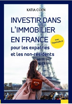 Investir dans l'immobilier en France - Couverture de livre auto édité