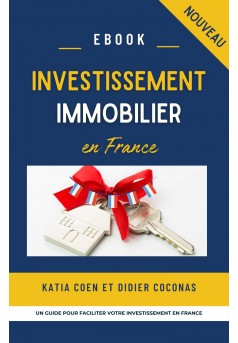 Investissement immobilier en France - Couverture Ebook auto édité