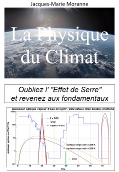 La Physique du Climat - Couverture Ebook auto édité