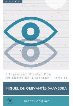 L’Ingénieux Hidalgo Don Quichotte de la Manche - Tome II  - Couverture Ebook auto édité