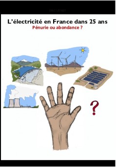 L’électricité en France dans 25 ans - Couverture de livre auto édité