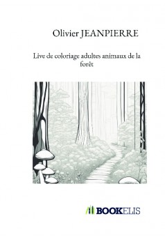 Live de coloriage adultes animaux de la forêt - Couverture de livre auto édité