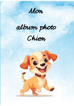 Album photo chien  - Couverture de livre auto édité