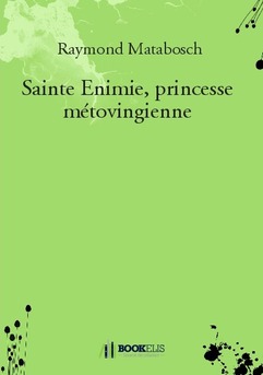 Sainte Enimie, princesse métovingienne - Couverture de livre auto édité