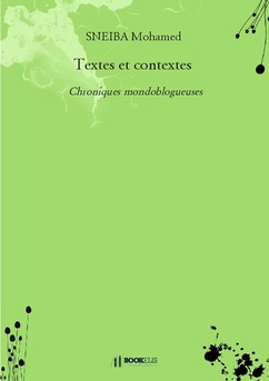 Textes et contextes - Couverture de livre auto édité
