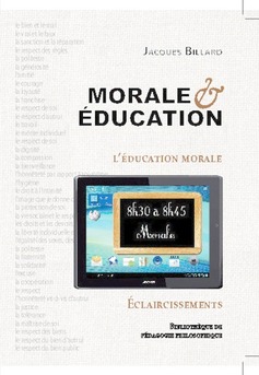 Morale et éducation - Couverture de livre auto édité