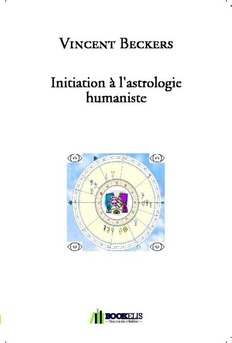 Initiation à l'astrologie humaniste - Couverture de livre auto édité