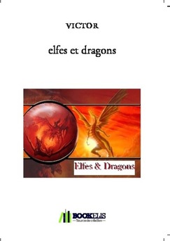elfes et dragons - Couverture de livre auto édité