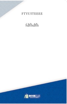 fdfhdfh - Couverture de livre auto édité