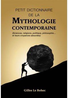 Petit dictionnaire de la mythologie contemporaine - Couverture Ebook auto édité