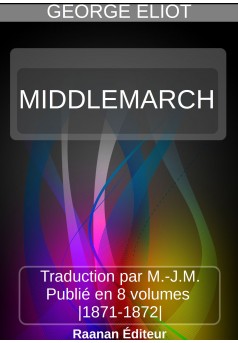Middlemarch - Couverture Ebook auto édité