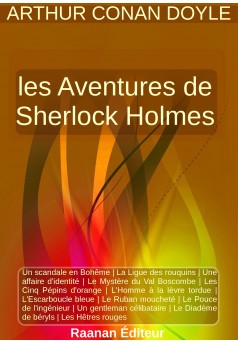 Les Aventures de Sherlock Holmes - Couverture Ebook auto édité