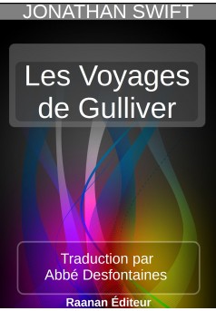 Les Voyages de Gulliver - Couverture Ebook auto édité