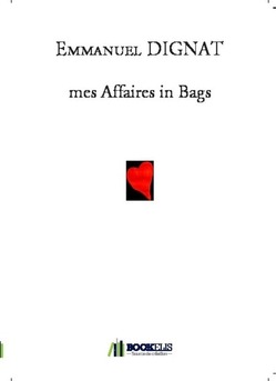 mes Affaires in Bags - Couverture de livre auto édité
