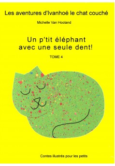 Un p'tit éléphant avec une seule dent! - Couverture Ebook auto édité