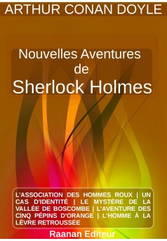 Nouvelles Aventures de Sherlock Holmes - Couverture Ebook auto édité