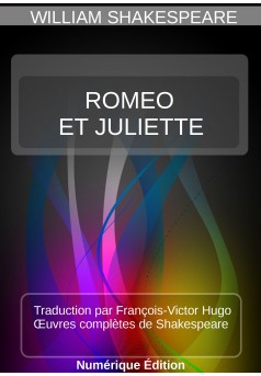 Roméo et Juliette - Couverture Ebook auto édité