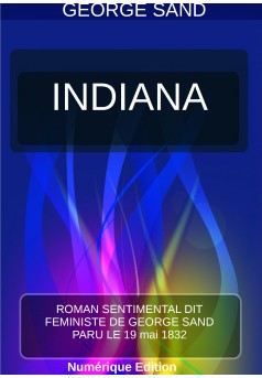 Indiana - Couverture Ebook auto édité