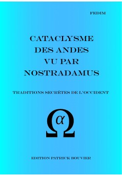 Cataclysme  Des  Andes Vu par Nostradamus - Couverture Ebook auto édité