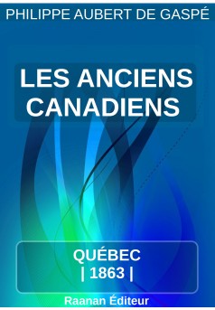 LES ANCIENS CANADIENS - Couverture Ebook auto édité