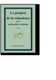 Le progrès de la conscience dans  la philosophie occidentale  Tome I. - Couverture Ebook auto édité