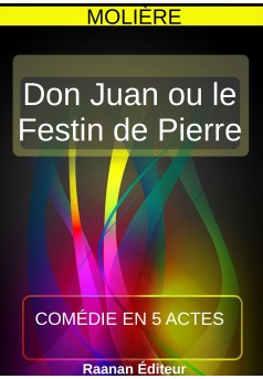 Don Juan ou le Festin de Pierre - Couverture Ebook auto édité