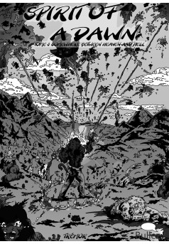 Spirit of a Dawn black and white edition- Tome 3 - Couverture Ebook auto édité