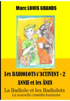 Les Badiolots s'activent II / Anni et les Ânes - Couverture Ebook auto édité