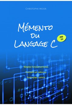 Mémento du langage C - Couverture Ebook auto édité