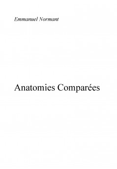 Anatomies Comparees - Couverture Ebook auto édité