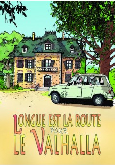 Longue est la route pour le Valhalla - Couverture de livre auto édité