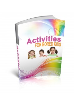 ACTIVITIES FOR BORED KIDS - Couverture Ebook auto édité