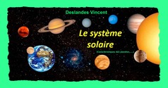 Le système solaire - Couverture Ebook auto édité