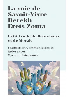 La voie de Savoir-Vivre Derekh Erets Zouta - Couverture Ebook auto édité