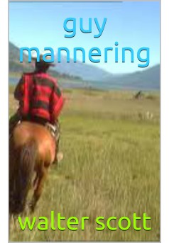 guy mannering - Couverture de livre auto édité