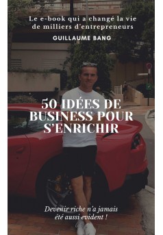 50 idées de business pour s'enrichir  - Couverture Ebook auto édité