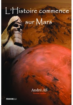 L’Histoire commence sur Mars - Couverture de livre auto édité