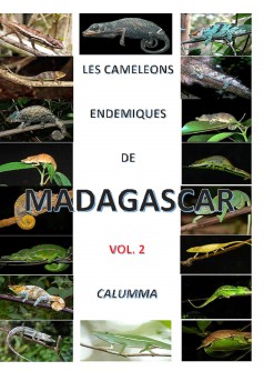 LES CAMÉLÉONS ENDÉMIQUES DE MADAGASCAR VOL 2 - Couverture Ebook auto édité