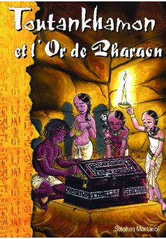 Toutankhamon et l'or de Pharaon - Couverture de livre auto édité