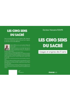 LES CINQ SENS DU SACRE - Couverture Ebook auto édité