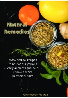 natural remedies - Couverture de livre auto édité