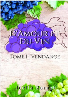 D'Amour et Du Vin - Couverture de livre auto édité