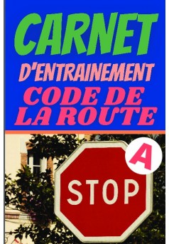 Carnet d'entrainement code de la route - Couverture de livre auto édité