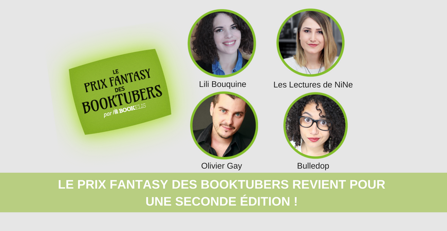 Le Prix Fantasy des BookTubers revient pour sa 2ème édition !
