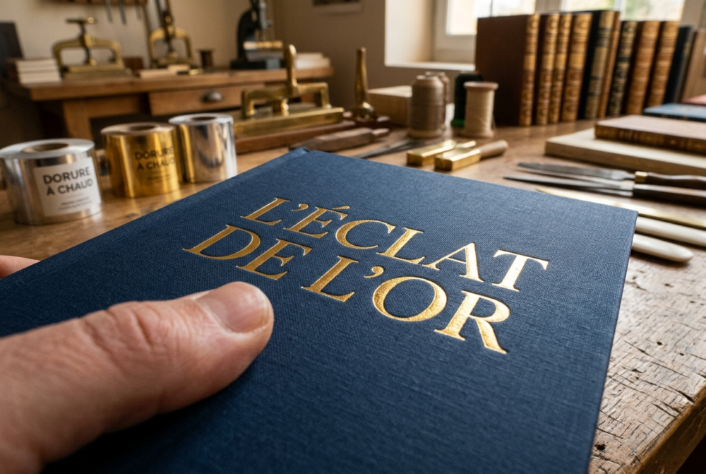 livre avec dorure or sur la couverture bookelis