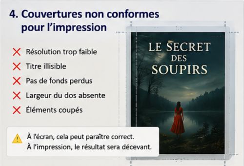 Les couvertures via IA Sont non conformes